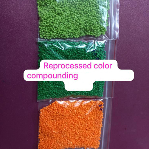 PP Reprocessed Color Compounding Granules