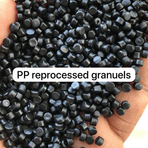 PP Black Reprocessed Granules