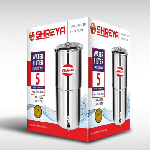 Stainless Steel Water Filter Installation Type: Cabinet Type