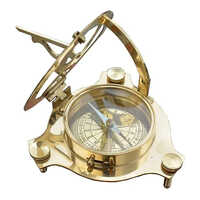 Brass Sundial Compass