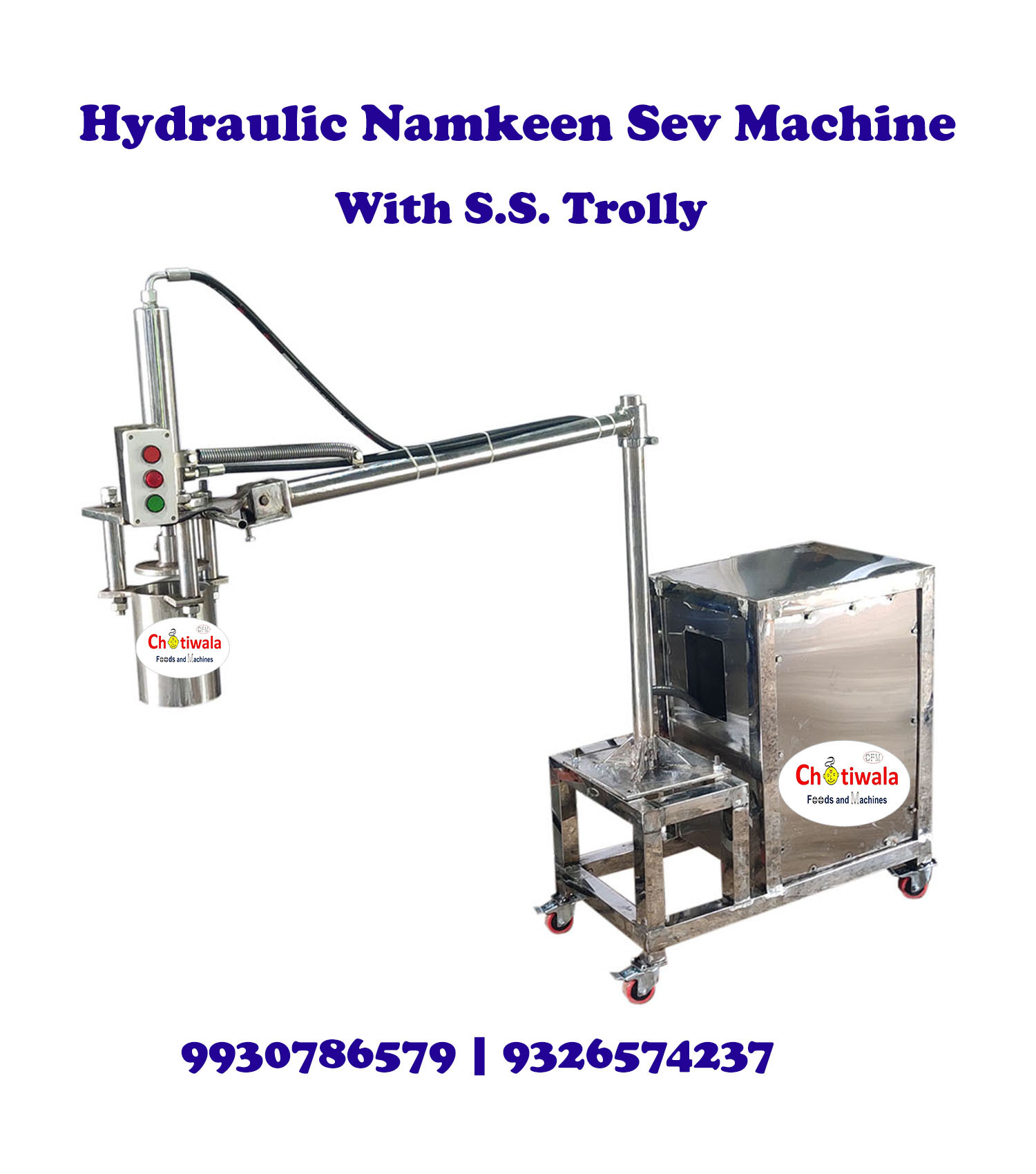 Hydraulic Namkeen Sev Machine