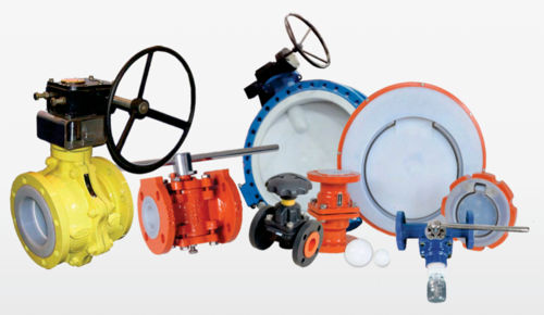 Ptfe Lined Valve Manufacturer In Kheda