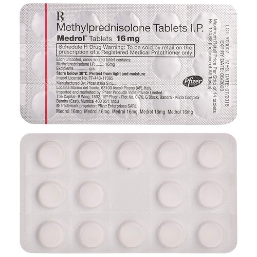 Medrol 16mg Tablet