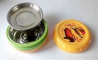Hot Tips - Plastic | Yellow, Insulated For Daily Use, Non-breakable, Airtight Design, Long-lasting Utility For Household And Kids