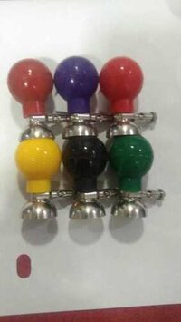 Ecg Bulb Electrodes - Silicone Rubber Finish , Long Service Life, Eco-friendly Design For Efficient Heart Monitoring