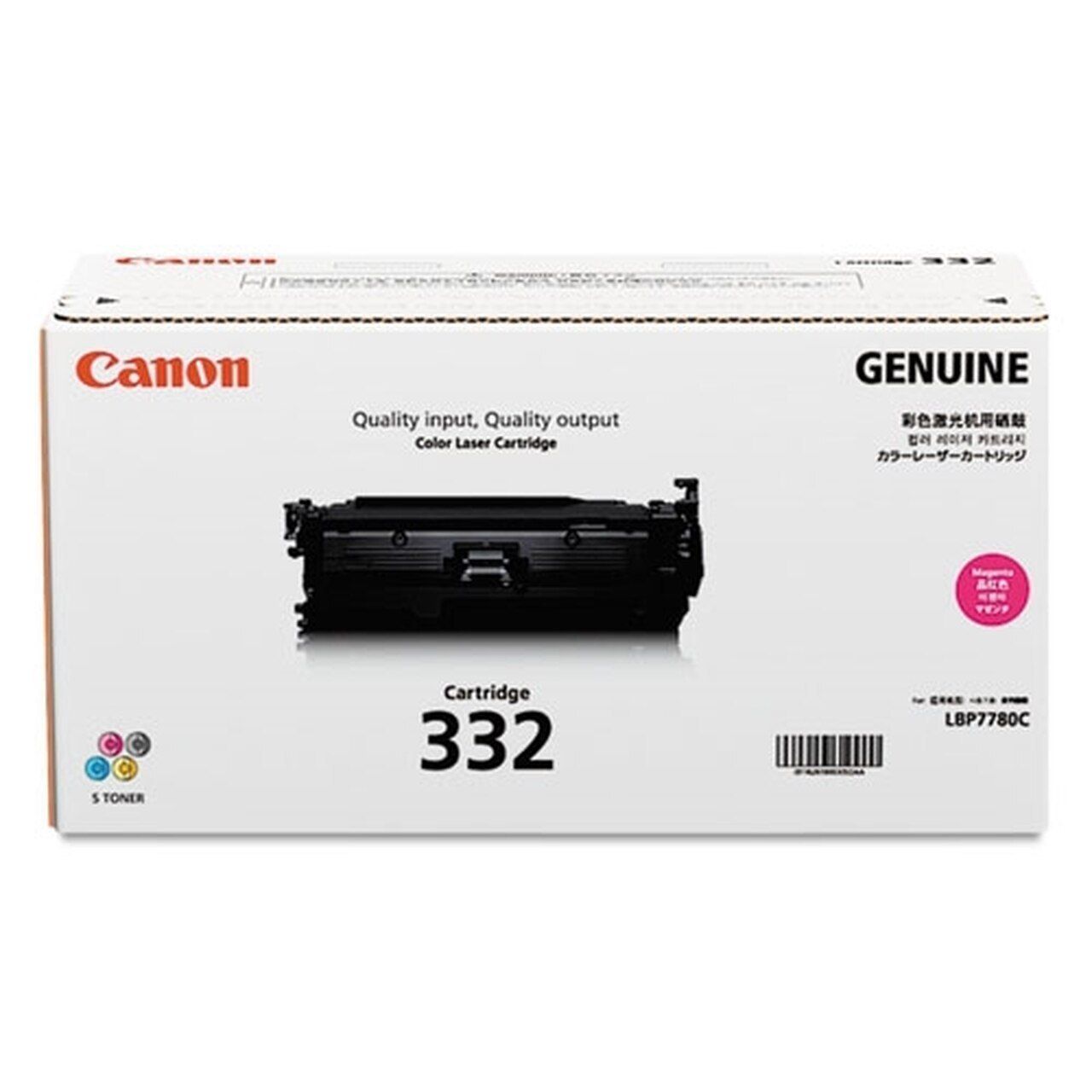 Canon 332 Magenta Toner Cartridge