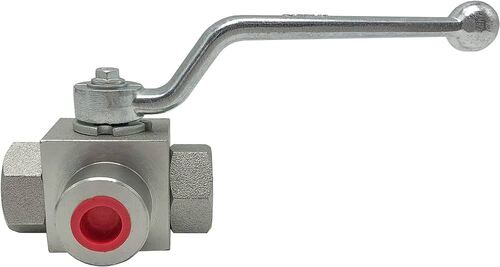 Stainless Steel 3 Way High Pressure Ball Valve