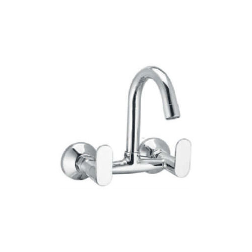 Silver Ovel Collection Sink Mixer