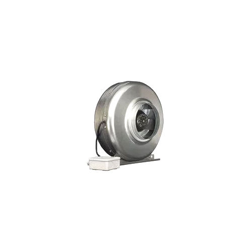 Silver Industrial Duct Inline Fan