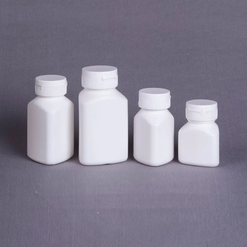 HDPE Triangular Tablet Containers