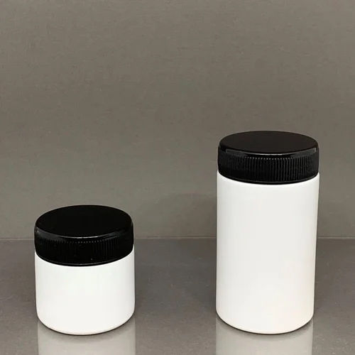 50ml HDPE Cylindrical Jar Container For Tablets
