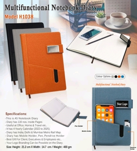 Multifunctional Notebook Diary