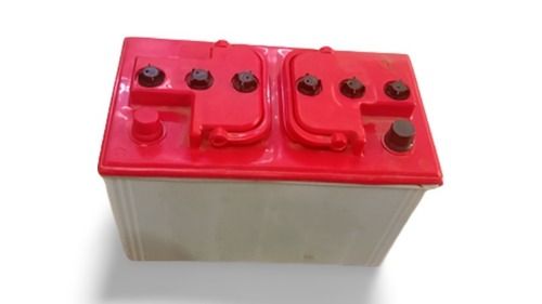 White & Red N 50 Z Din Battery Container