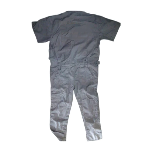 Gray Half Sleeve Worker Uniform