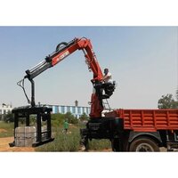 Brick Grabber Truck Mounted Crane