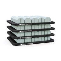 Heavy Duty Fly Ash Brick Pallet - Mild Steel, Customized Size, Available In Various Colors | 2-way Forklift Access, 4-way Handlift, Durable Single-faced Design