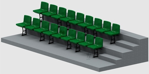 Tsi Florr Mounted Stadium Chairs - Application: Industrial