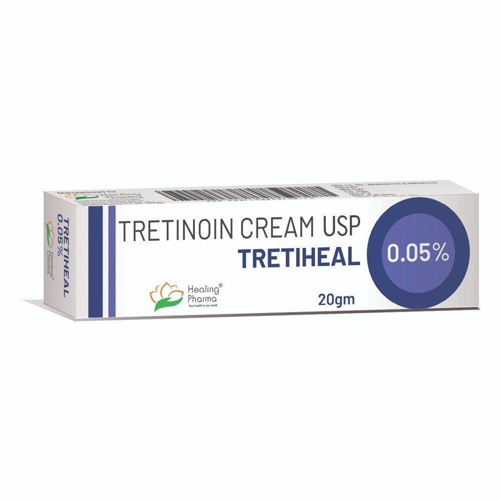 Tretiheal 0.05% Tretinoin Cream USP