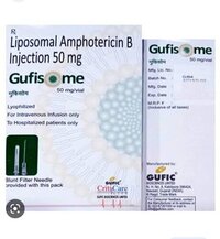 Gufisome Antifungal Injection - 50 mg Dosage | Prescription-Based Treatment for Severe Fungal Infections and Kala-Azar