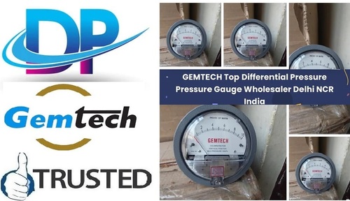 GEMTECH Differential Pressure Gauge by Bara Hindu Rao Hospital