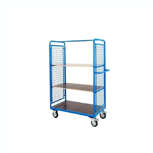 Color Coated Wire Mesh Trolley