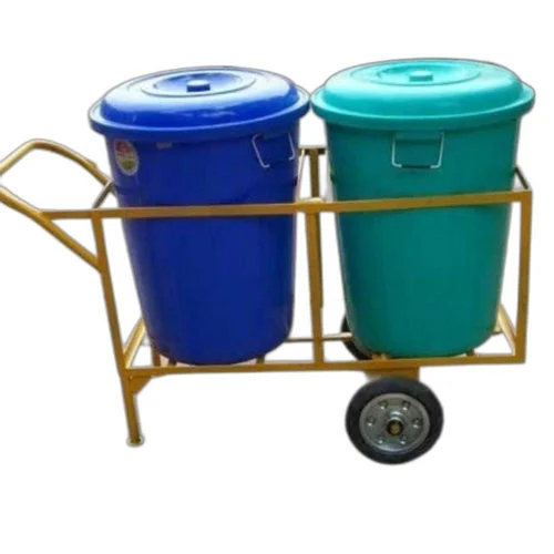 MS Garbage Bin Collection Trolley