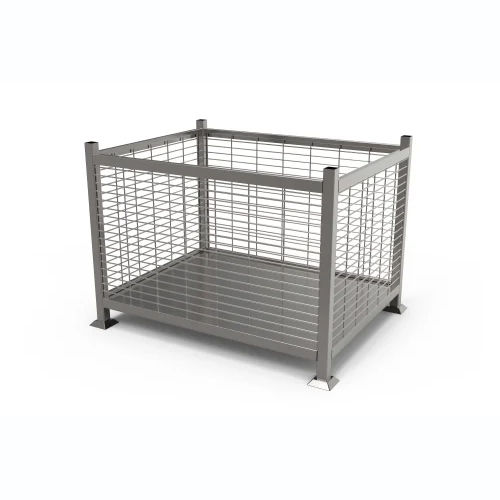 Heavy Material Storage Pallet - Color: Silver