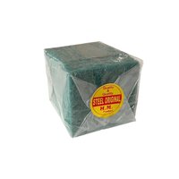 Green Pad 8mm 3x3 10pcs Pp Pack - Polyester Material, 3x3 Inches, Green Color | Hygienic, Optimum Softness, Ideal For Kitchen Use