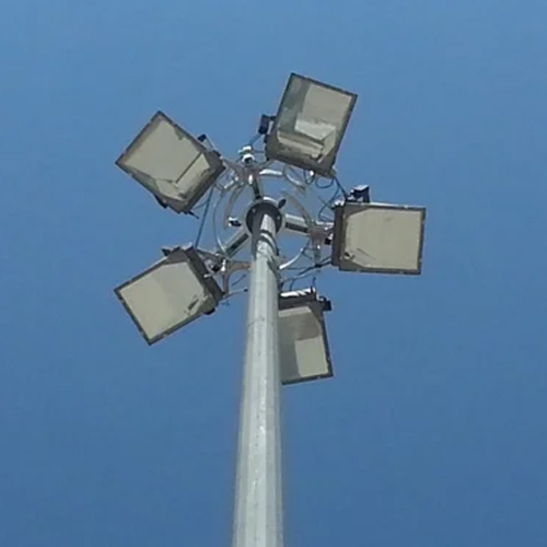 Metal High Mast Tower Flood Light System