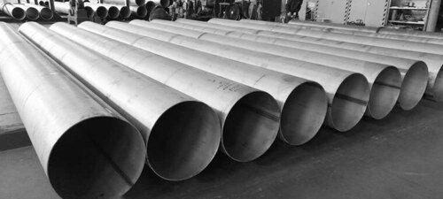 Stainless Steel Pipes 304L Qlty Seamless Length: 5-6  Meter (M)