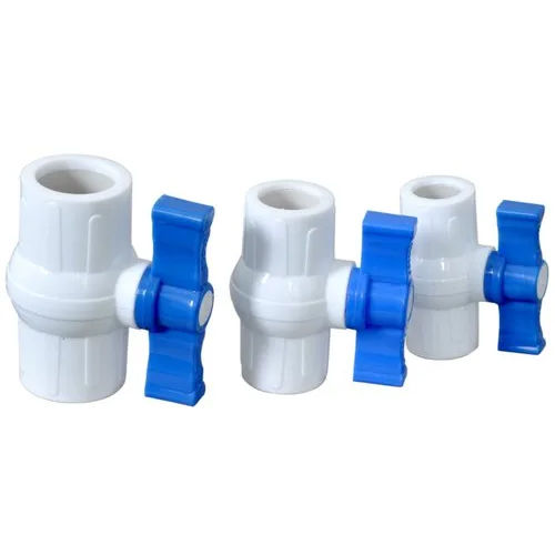 PP UPVC Short Handle Ball Valve