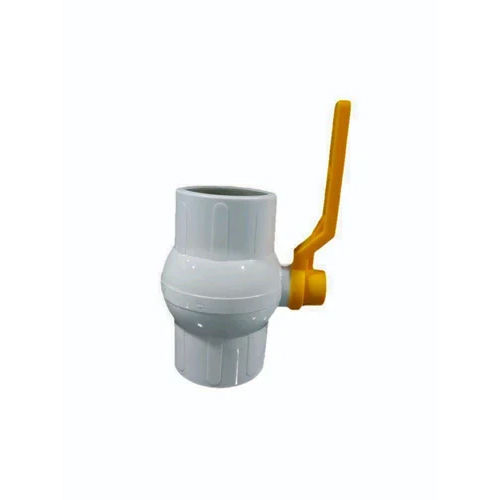 White Pp Upvc Ball Valve