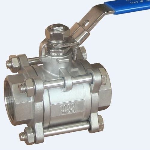 Three Piece Ball Valve Manufacturers In  Kheda - Application: Industrial