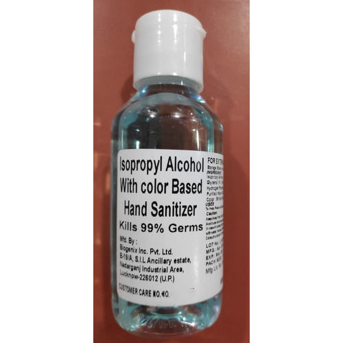 100ml Isopropyl Alcohol With Color Based Sanitizer