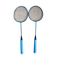 Blue Badminton Racket