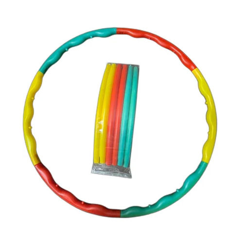 Multicolour Plastic Hula Hoop Rings