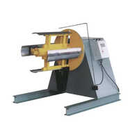 Motorized Uncoiler Machine - Color: Grey-yellow
