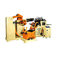 Industrial 4 In 1 Servo Coil Feeding Line - Color: Yellow