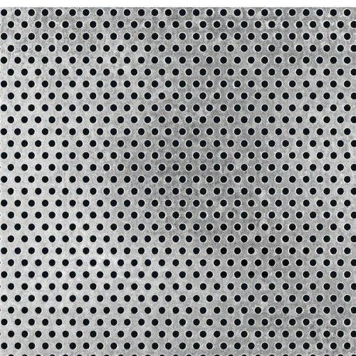 Silver Industrial Aluminum Perforated Sheet