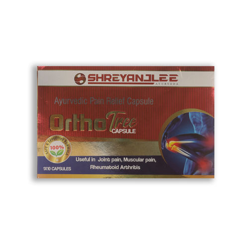 Ortho Tree Ayurvedic Pain Relief Capsules Age Group: For Adults