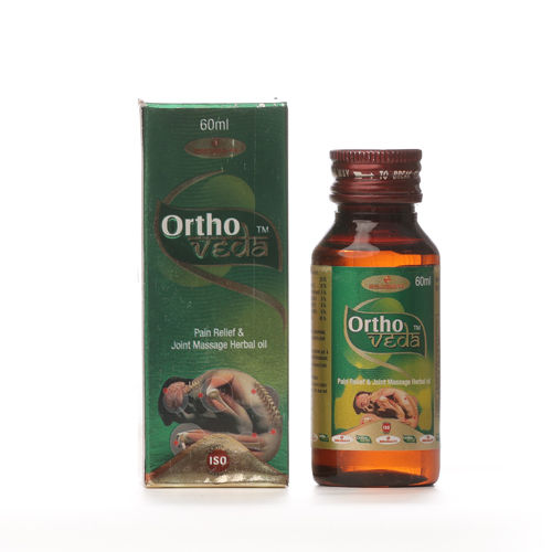 60ml Ortho Veda Pain Relief And Joint Massage Hebal Oil