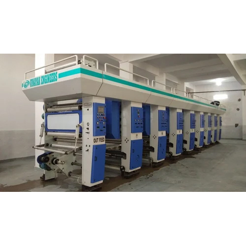 7 Color High Speed Rotogravure Printing Machine