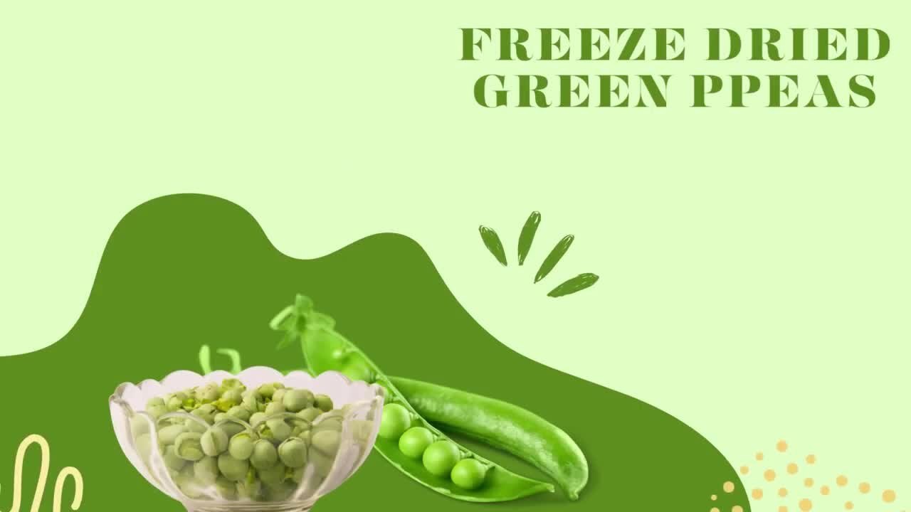 Freeze Dried Green Peas