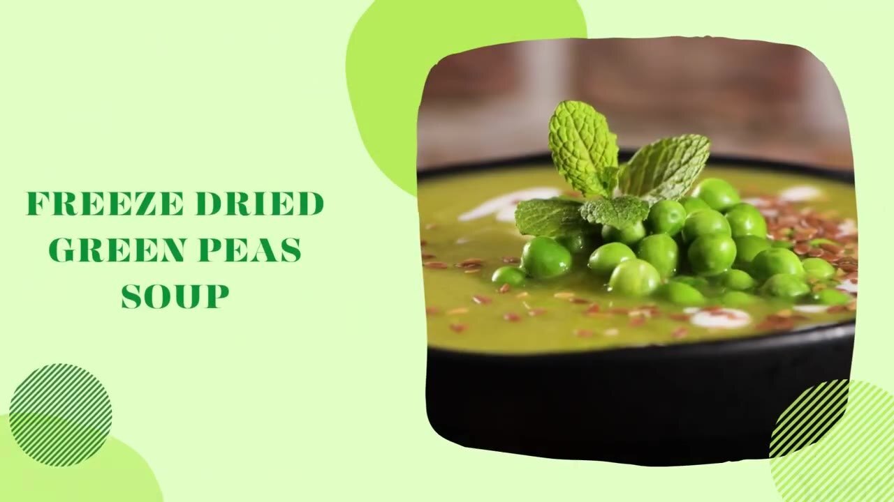 Freeze Dried Green Peas