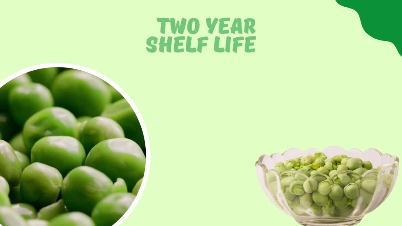 Freeze Dried Green Peas