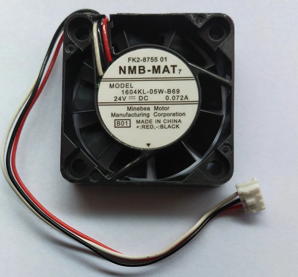 Ebm-Papst Dc Cooling Fan - Color: Black