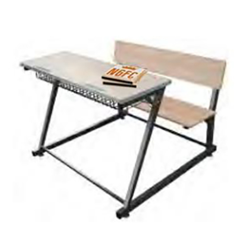 Double seater School furniture classroom desk