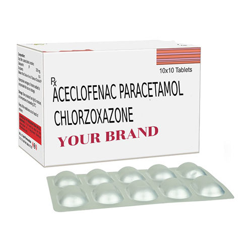 Aceclofenac Paracetamol Chlorzoxazone