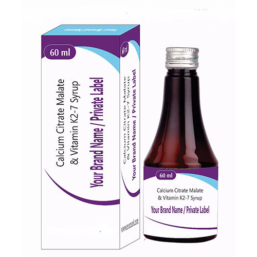 Calcium Citrate Malate And Vitamin K2-7 Syrup
