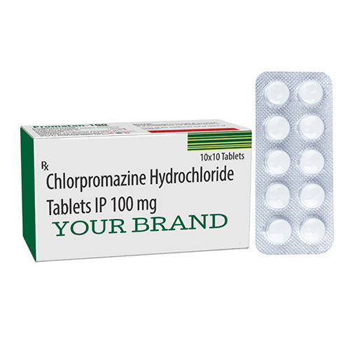 Chlorpromazine Hydrochloride Tablets IP 100 mg